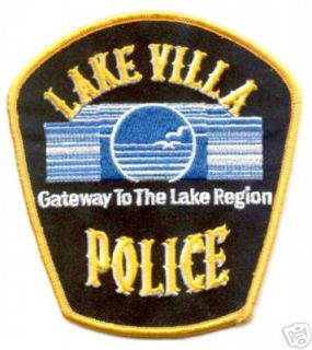 IL Lake Villa Illinois Police Department Shoulder Patch