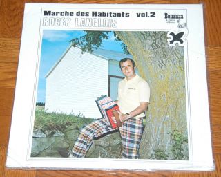 Roger Langlois Accordion SEALED Quebec Folk LP