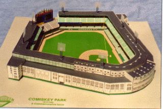 Comiskey Park Model Baseball Stadium Kit Bauer Diamonds