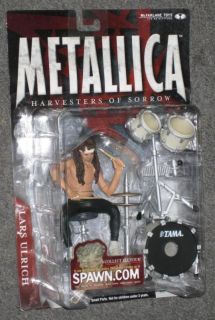 Lars Ulrich Metallica McFarlane Stage Figure New
