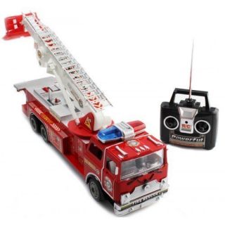 Big Size Remote Control RC Fire Truck Full Functions Good Quality