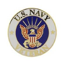 US Navy Veteran Lapel Pin