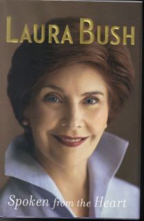 First Lady Laura Bush Signed Spoken from The Heart 2
