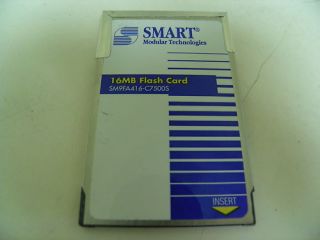 Smart Technologies SM9FA416 C7500S 16MB PCMCIA Card 02