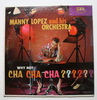 Manny Lopez Imperial Mono Latin Jazz LP Eddie Cano