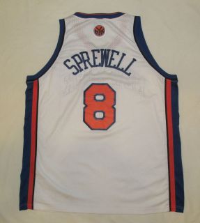 Latrell Sprewell 8 New York Knicks Nike Swingman NBA Jersey Adult 2XL