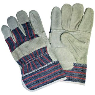 Genuine Leather Reinforced Work Gloves