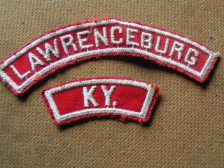 BSA Boy Scouts of America Lawrenceburg KY Shoulder Patch