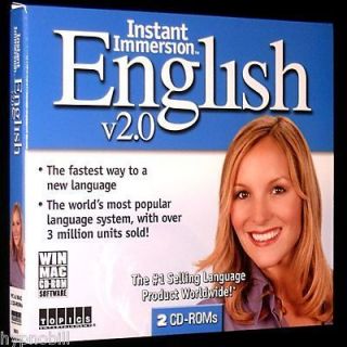 ESL Learn Speak English Language Easy 2 CDs Software