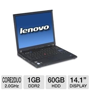 Lenovo ThinkPad T60 2008 N21 Notebook PC Off Lease