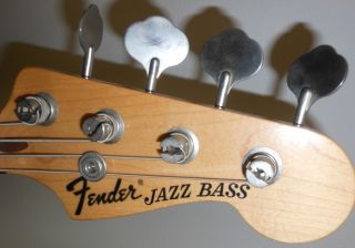 Fender Geddy Lee Jazz Bass Guitar CIJ Black Deluxe Bag Straplocks