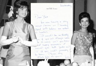 Jackie Kennedys Sister Lee Radziwill Invites McNamara Wife to A Dance
