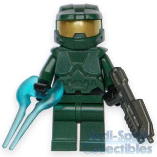 Lego HALO Custom *MASTER CHIEF* Dark Green Color Minifig   FREE USA