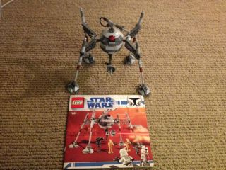 Lego 7681 Separatist Spider Droid Instructions and Bot Only