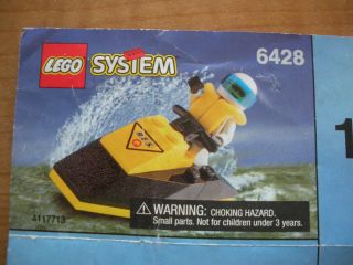 LEGO 6428 TOWN RES Q WAVE SAVER DATED 1998 100% COMPLETE WITH