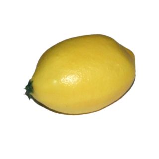 Artificial Lemon Large Yellow Plastic Fruit Lemons