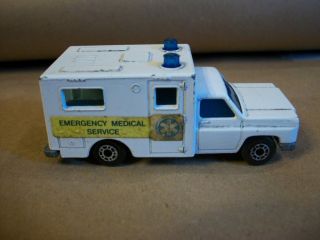 Matchbox Superfast No 41 Ambulance 1977 Lesney B
