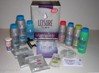 Leisure Time Spa Hot Tub Chlorine Chemical Care Kit
