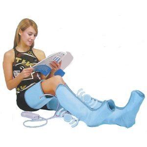 Air O Sage Foot Ankle Calf Leg Thigh Compression Massager Boot Sock