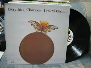 Lesley Duncan Everything Changes LP UK VG Vinyl GM