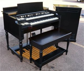 Hammond Ebony B 3 Organ Matching Leslie 22R Speaker B3
