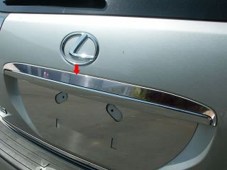 2004 2009 Lexus RX 330 350 400 1pc Stainless Steel License Bar Trim