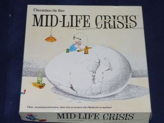 1982 MID LIFE CRISIS Board Game   CAN YOU SURVIVE YOURS? Complete