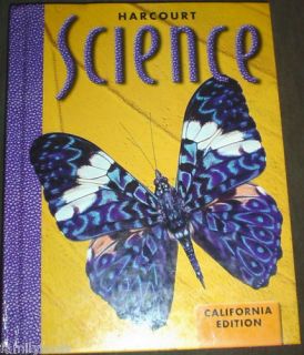 Harcourt 3rd Grade 3 Science Life Earth Physical Textbook Homeschool