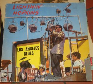 Lightnin Hopkins Los Angeles Blues LP Rhino