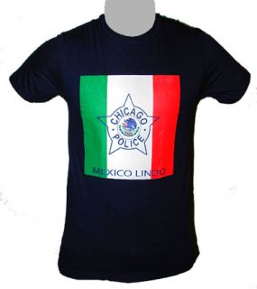 Chicago Police Mexico Lindo T Shirt TS 9000