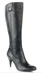 Libby Edelman Emina Leather Tall Boot Black 7 5M
