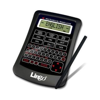 Lingo Stylus Touch Six Language Pocket Translator