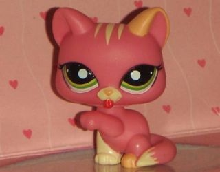Littlest Pet Shop 1562 Pink Paw Lick N Cat ♥