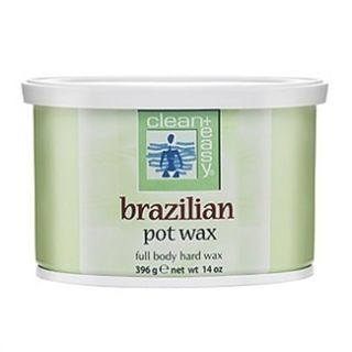 Easy Brazilian Pot Wax for Hair Removal Bikini Line 14 oz Can