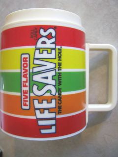 Vintage Lifesavers Brand Plastic Cup Deka Candy Nice