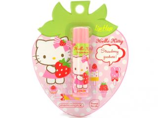 Liphop x Hello Kitty Strawberry Lip Care Cream Balm 4 5g