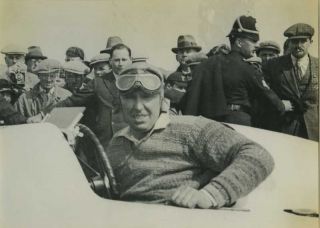 Parry Thomas Babs Pendine Sands 1926 Race Photo