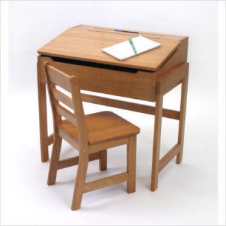Lipper International Childs Slanted School Desk Chair Set 564A BRAND