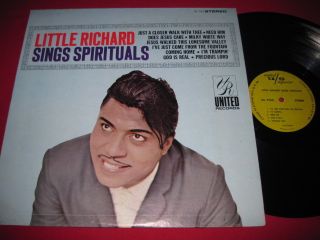 Little Richard LP Sings Spirituals United Superior