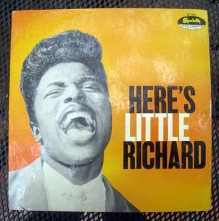 HERES LITTLE RICHARD SPECIALTY SP 100 ORIGINAL PRESS 1957 12 LP ULTRA