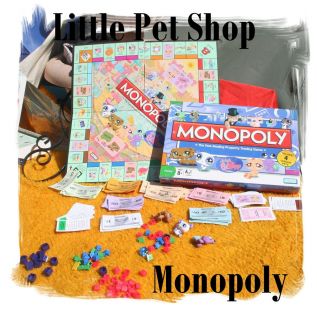 Monopoly Edition Littlest Pet Shop Monopoly Board Game Pets Giraffe