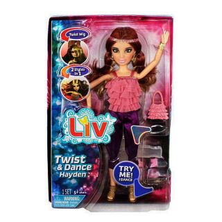 NEW Liv Dance Doll Hayden Outfit Shoes Flip Around Wig by Mattel 11 5
