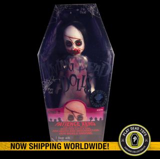Living Dead Dolls PATIENCE XERO SEALED Black and White VARIANT   Free