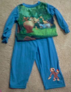 Boys Curious George PJs Very Cute Size 24 Months