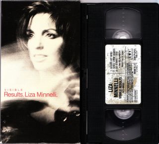 Liza Minnelli Visible Results 1990 VHS RARE OUT OF PRINT THE PET SHOP