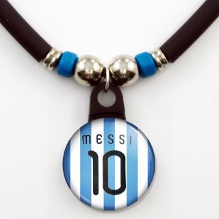 Lionel Messi Number 10 Jersey Argentina Necklace