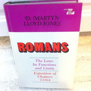 Romans The Law Chapter 7 1 to 8 4 by D Martyn Lloyd Jones 1974