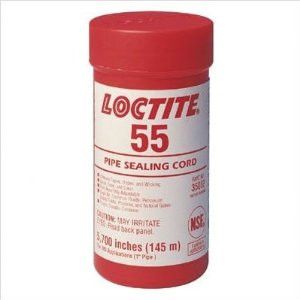 Loctite 55 Pipe Sealing Cord 5 700 in 145M Bottle New