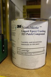 3M Scotchkote Liquid Epoxy Coating 323 Patch Compound 50ml Cartridge