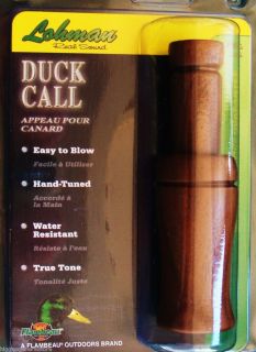 Lohman Wooden Regular Duck Game Call for Hunting LOH103L